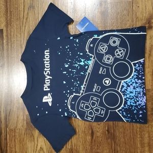 Kids Playstation unisex graphic print tshirt size XS(4/5)